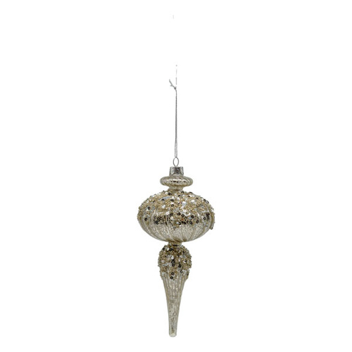 Beaded Finial - 19cm