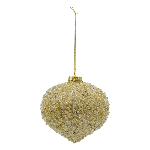 Champagne Crystal Bauble