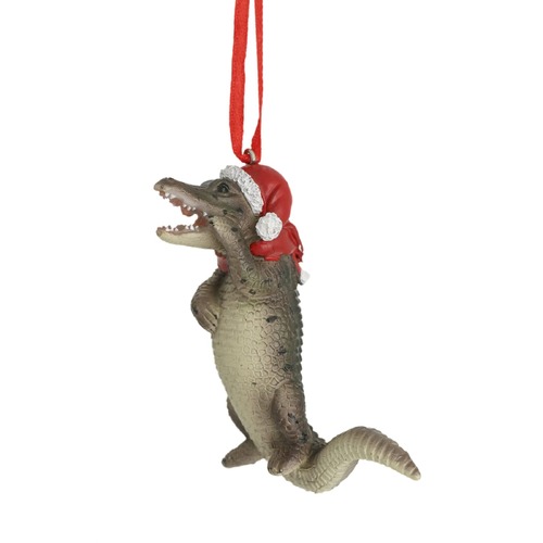 Standing Crocodile Deco 8cm