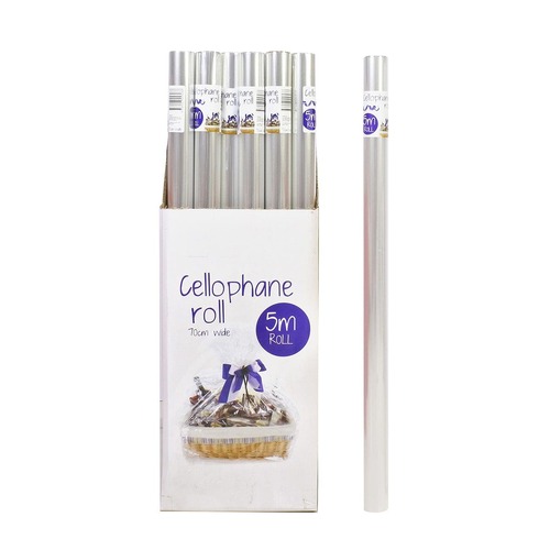 Cellophane Clear 5m ROLL..