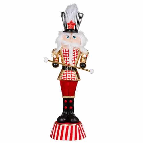 Xmas Check Nutcracker 66cm H - REDUCED