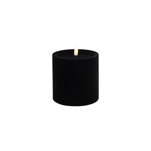 LED Candle Velvet Black