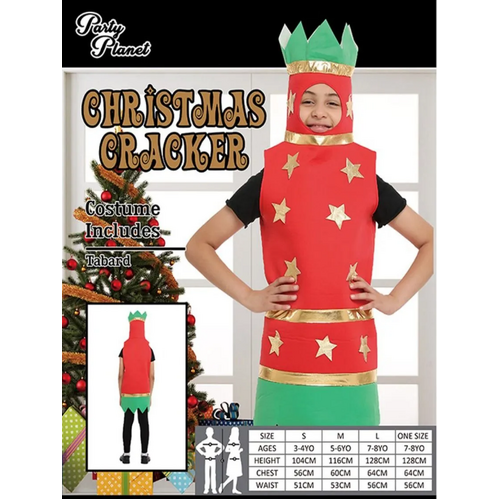 Christmas Cracker Kids Costume OS