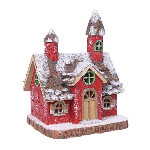 Christmas House 20x18x26cm