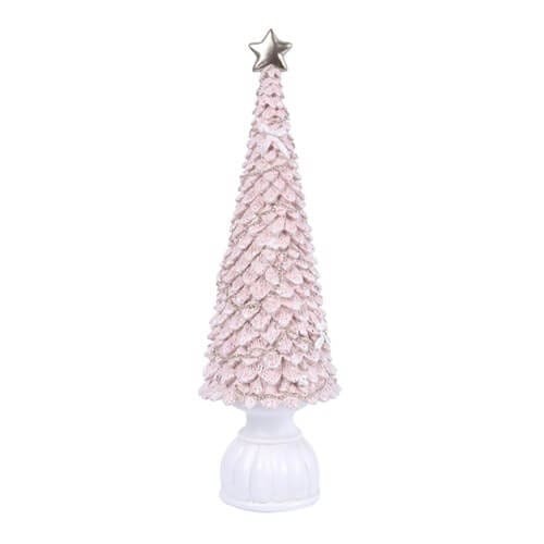Polyresin Pink Tree 36cm