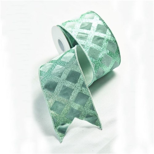 Mint Velvet Ribbon Diamond Design