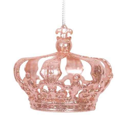 Pink Glitter Crown