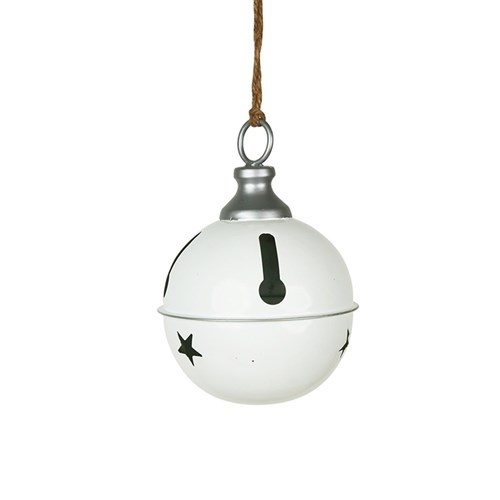 White Bell with Silver Cap