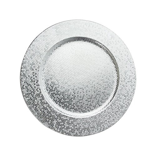 Charger Plate - Silver 33cm