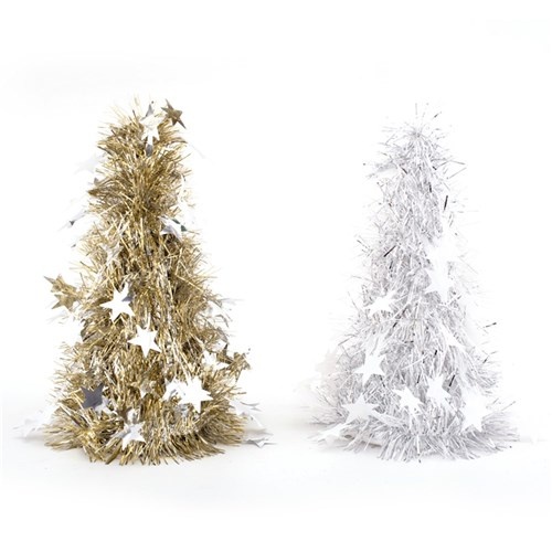 Tinsel Tree 26cm