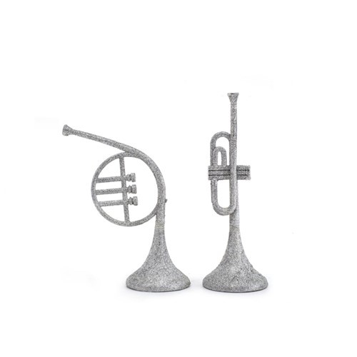 15cm Trombone Silver