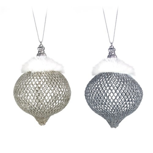 Mesh Tree ornament 8cm