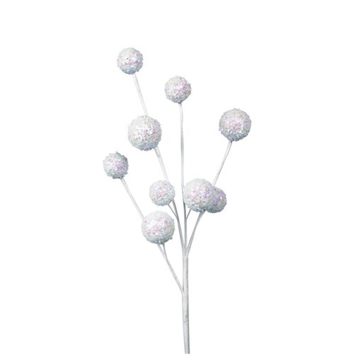 White Pom Pom Pick