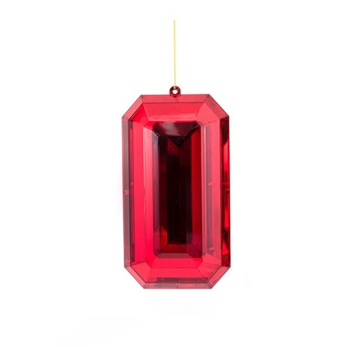 Jewel Ornament - Red