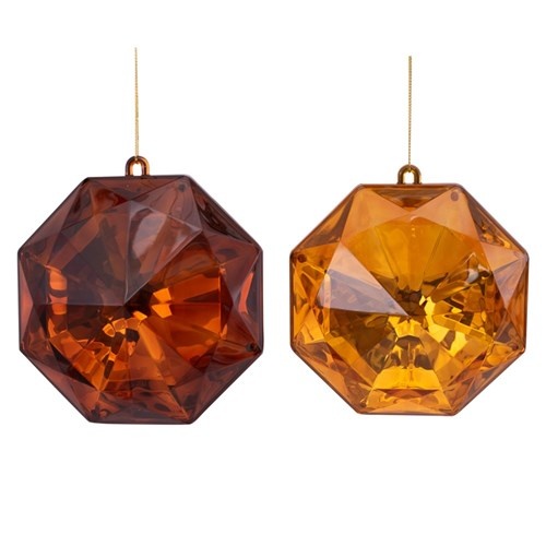 Jewel Ornament - Copper or Amber