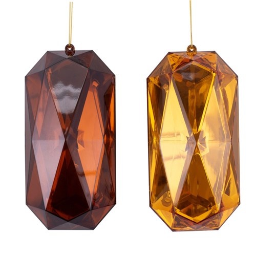 Jewel Ornament - Copper or Amber