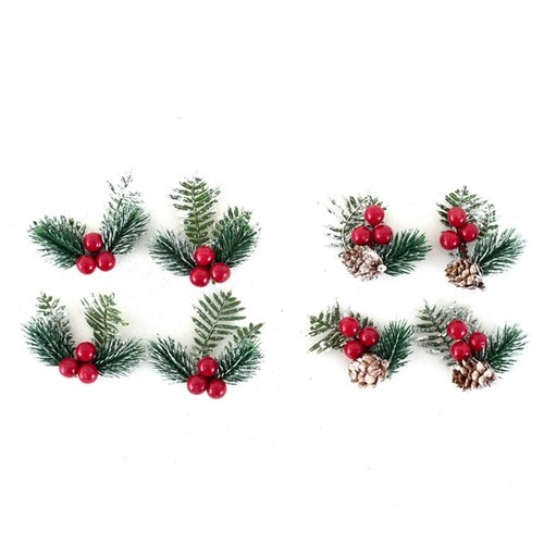 4Pc Pine or Berry Spray