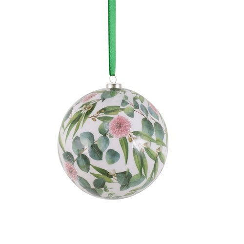 10cm Eucalyptus Bauble