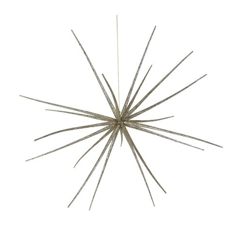 48cm Champagne Glitter Sputnik