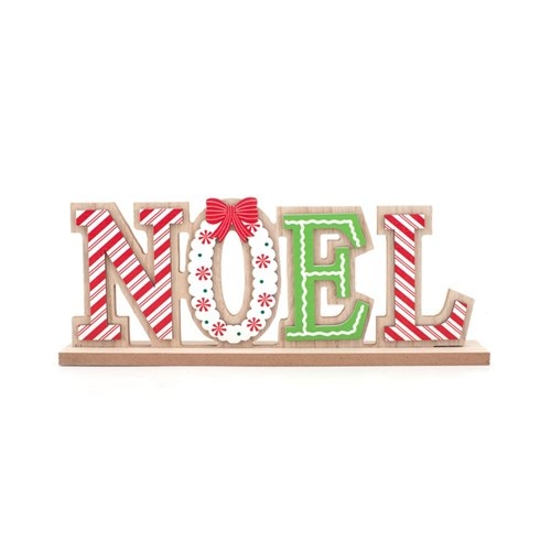 Noel Sign 30x11x5cm