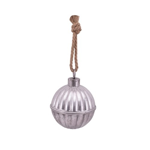 Silver Metal Bell 16cm