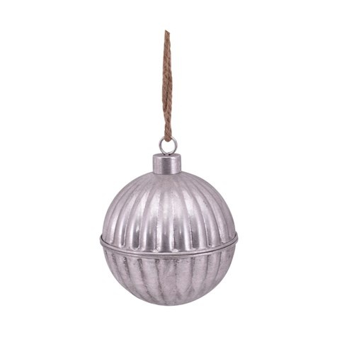 Silver Metal Bell 24cm