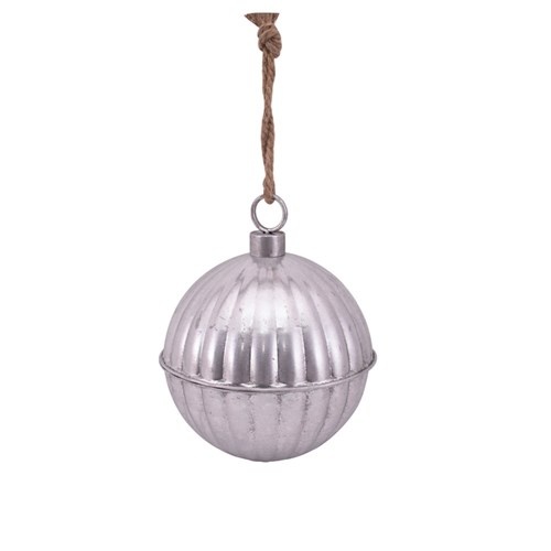 Silver Metal Bell 30cm