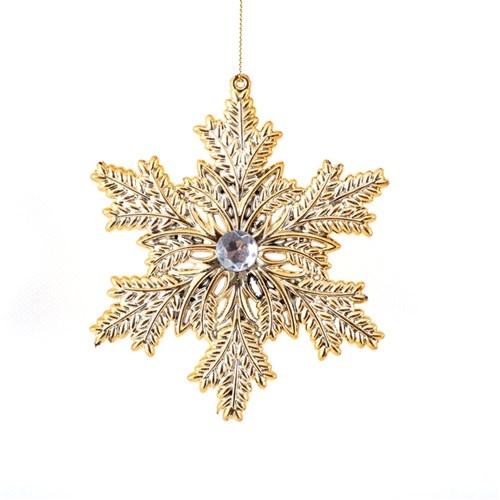 Gold Snowflake 13cm
