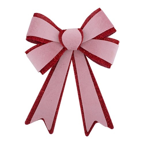 Pink & Red Bow