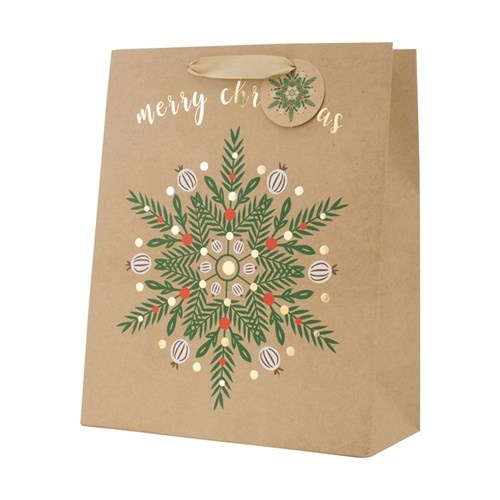 Kraft Gift Bag 26x32x12cm