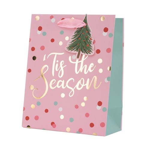 Tis the Season Gift Bag 18x23x10cm