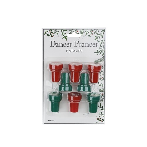 8PK Christmas Stamp