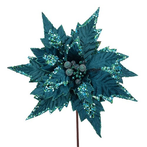 Azure Poinsettia 27cm