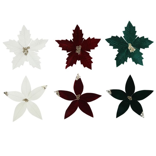 25cm Hibiscus or Poinsettia