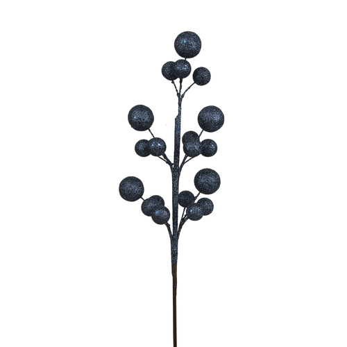 42cm Navy Blue Ball on Pick