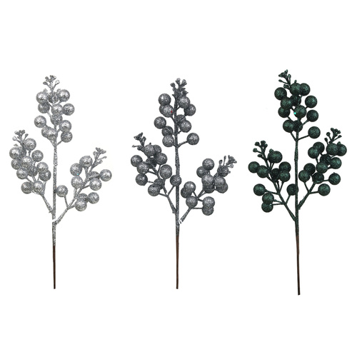 Glitter Berry Pick 32cm
