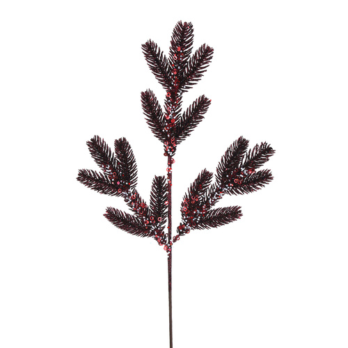 Cherry Red Pine Stem 63cm