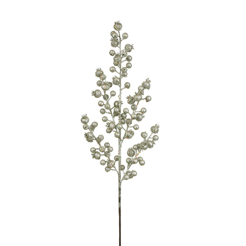 Platinum Berry Stem 75cm