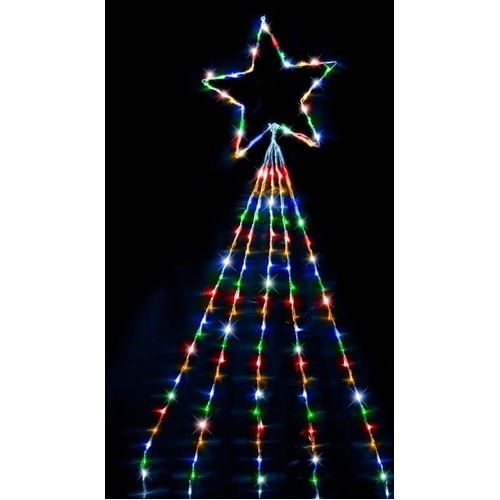 LED Waterfall Star 200l 3m Multi