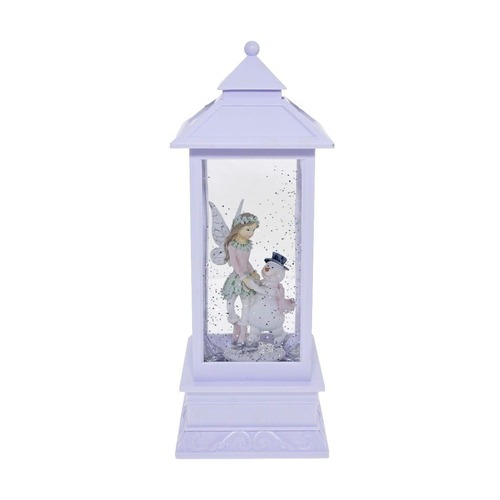 LED W-S Lantern Fairy/Snowman