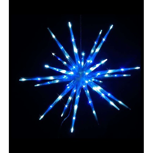 Meteor Light 60cm 80LED Blue/White