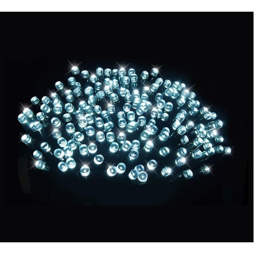 625 LEDs White Green Cable