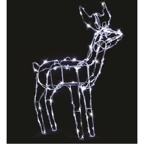 LED Wire Reindeer Flash