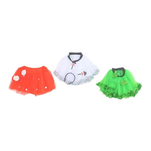 Tutu And Headband set 3 asst
