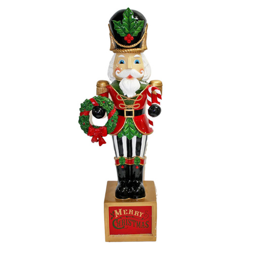 124cm Nutcracker Red/Green