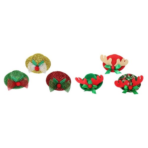 Clip-On Mini Fancy Hat Assst..