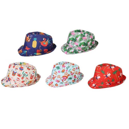 Trilby Hat Summer Christmas Asst..