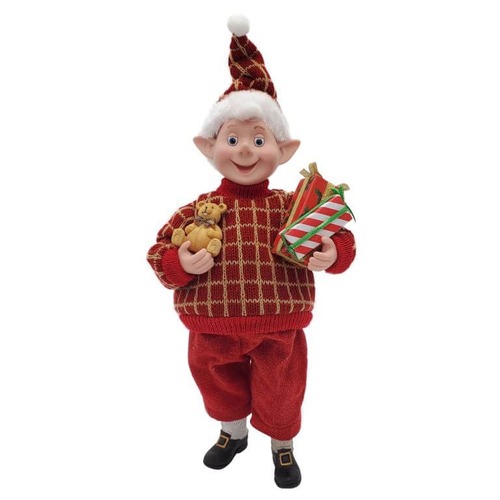 30cm Elf with Presents