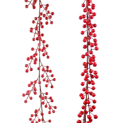 Garland Red Berries 150cm