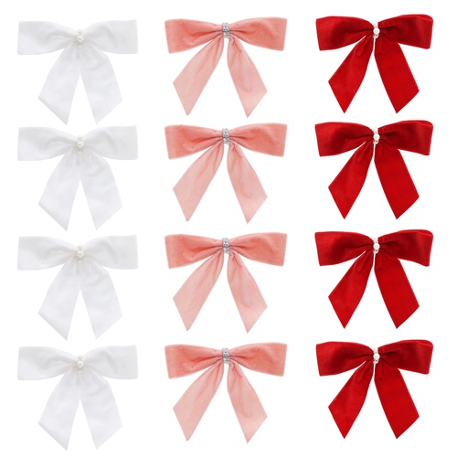 Bow with Clip 4Pk
